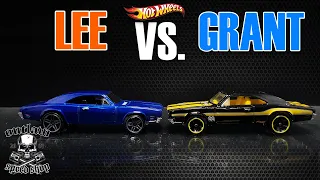 CUSTOM HOT WHEELS DODGE CHARGERS-General Lee vs General Grant