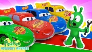 The Car Color Song + More Pea Pea Nursery Rhymes & Kids Songs - Sing Along Songs for Kids