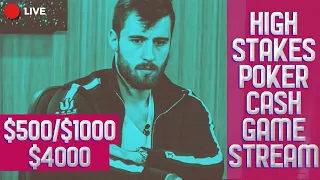 $500/$1000/$4000 Action with Limitless | Trueteller | BILL2021 High Stakes Poker Cash Game