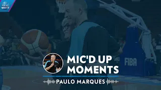 "SIT DOWN PLEASE" | Ref Mic'd Up Moments | Paulo Marques | EuroLeague Women