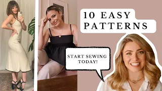 Start Sewing Your Own Clothes 2024 - 10 Easy-Sew Patterns