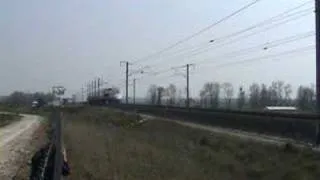 TGV V150 574,8 Km/h prise de vue à 7 mètres