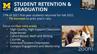 University of Michigan Regents Meeting - October 2022