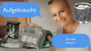 🚮Aufgebraucht August 2021 | Rieview | Hot oder Schrott 🚮