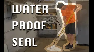 Seal your basement floor the easy way