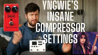 We Need to Talk About Yngwie's INSANE Compressor Settings