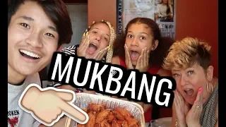 100 WINGS MUKBANG! W/ MIGHTYNIECY, ERMANI MONET, MIGHTY MOM