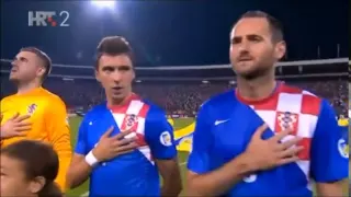 Serbia - Croatia (06.09.2013) National Anthems