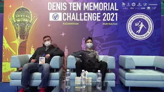 【Nikolai UGOZHAEV】FS 2021 Denis Ten Memorial Challenge