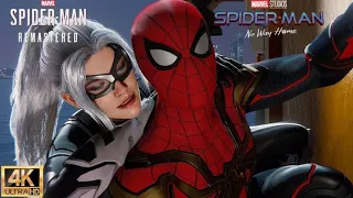 Marvel Spiderman PS5 The Heist Black Cat DLC Part-1 with Integrated suit (4K 60FPS HDR)