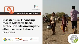 Disaster Risk Financing meets ASP: Maximizing the effectiveness of shock response