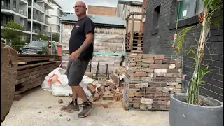 Gabion Baskets - Recycled Bricks