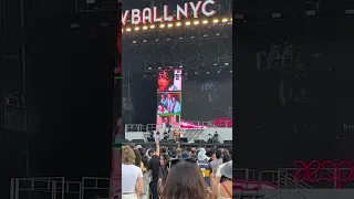 aespa introducing themselves at Governors Ball Music Festival NYC