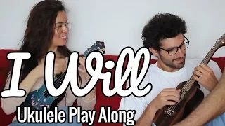 The Beatles - I Will (Ukulele Play Along/Tutorial) With Bernadette Teaches Music