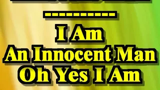Billy Joel - An Innocent Man (Sing-a-long karaoke lyric video)