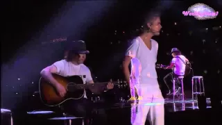 Justin Bieber - Up Acoustic (En El Zocalo De México Oficial HD)