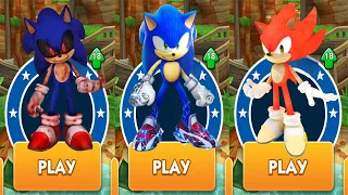 Sonic Dash - Boscage Maze Sonic vs Sonic.Exe vs Fire Sonic vs All Bosses Dr.Eggman & Zazz