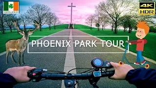 Dublin, Ireland ☘️ Electric Scooter Ride 🛴Phoenix Park| 20 KM | 4K HDR | GoPro Hero 11