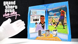 PS2 "GTA Vice City" Console Unboxing [Sony PlayStation 2]