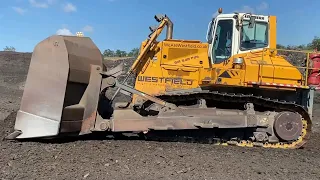 Caterpillar, Komatsu & Liebherr Bulldozers Working On Huge Sites In Coal Mines - Mega Machines Movie