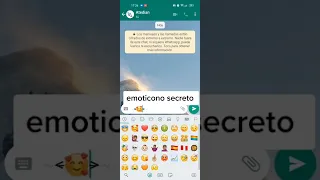 TRUCO WHATSAPP - Emoticono Secreto!