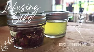 🌿 🌹Discover My New Method for Infusing Oils | 365@outseekingrainbows