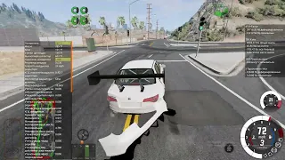 гоняю в beamng drive