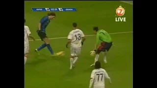 Zlatan Ibrahimović | Inter 3-1 Genoa | 2008-09 Coppa Italia Round of 16