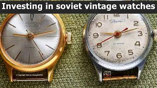 Investing in vintage watches from the Soviet Union three suggestions that can help grow your wealth