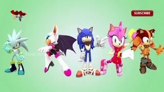 Sonic Boom Finger Family Super Finger Family Children Rhymes