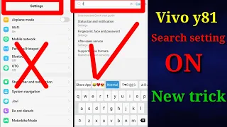 how to on search setting in vivo y81 ||vivoy81 search setting on kaise kare