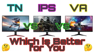 TN Panel vs IPS Panel vs VA Panel🤔| Which Monitor Panel is Better for You ?