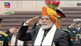 PM Modi pays homage to martyrs at National War Memorial on Republic Day 2023