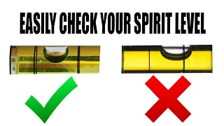 How to Check If Your Spirit Level is Level