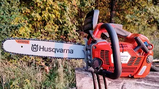 Husqvarna T540xp Mark II (38cc / 2.4HP) - first start, first cuts, big wood test and more !!!