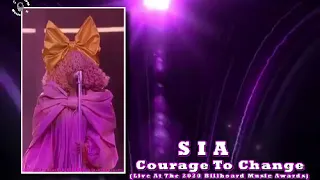 🎧 SIA.. COURAGE TO CHANGE.. (Live At The 2020 Billboard Music Awards) 🎧(100D Audio) 🎧