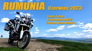 🇹🇩 Rumunia motocyklem (Tokaj, Turda, Transalpina, Żelazne wrota Dunaju) czerwiec 2023