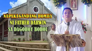 Magandang Homily ni Father Darwin sa Dagohoy, Bohol