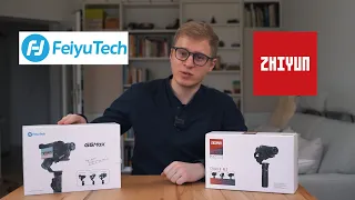 Zhiyun Crane M2 vs. FeiyuTech G6 Max Gimbal Test with Englisch subtitles