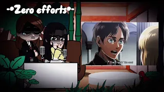 Grisha & Carla react to Eren Yeager || Not Original // Read desc //By: -•Zero efforts•-🥟🥢