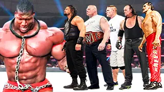 Neck Monster vs Roman Reigns, Brock Lesnar, John Cena, The Undertaker & The Great Khali