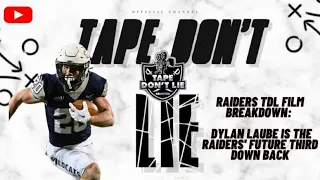 Raiders TDL film breakdown: Dylan Laube is the Raiders future third down back