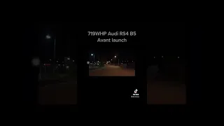 719WHP Audi RS4 B5 Avant going off