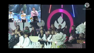 twice reaction to bts netizen choice VCR MMA 2016