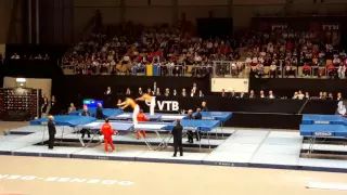 TU Xiao,DONG Dong CHN final Trampoline World Championships 2015