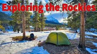 3-Days Backpacking in the Remote Canadian Rockies