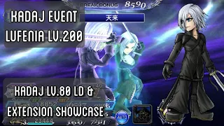 [#DFFOO] Kadaj LUFENIA Lv.200 Lv.80 LD & Extension showcase