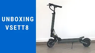 Unboxing VSETT8 - Hulajnoga elektryczna