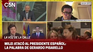 GERARDO PISARELLO, diputado en ESPAÑA: ¨MILEI es un ULTRADERECHISTA PELIGROSO¨