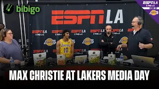 Travis & Sliwa: Max Christie at Lakers Media Day, presented by Bibigo